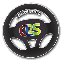 Logo Volant Auto-école CL2S